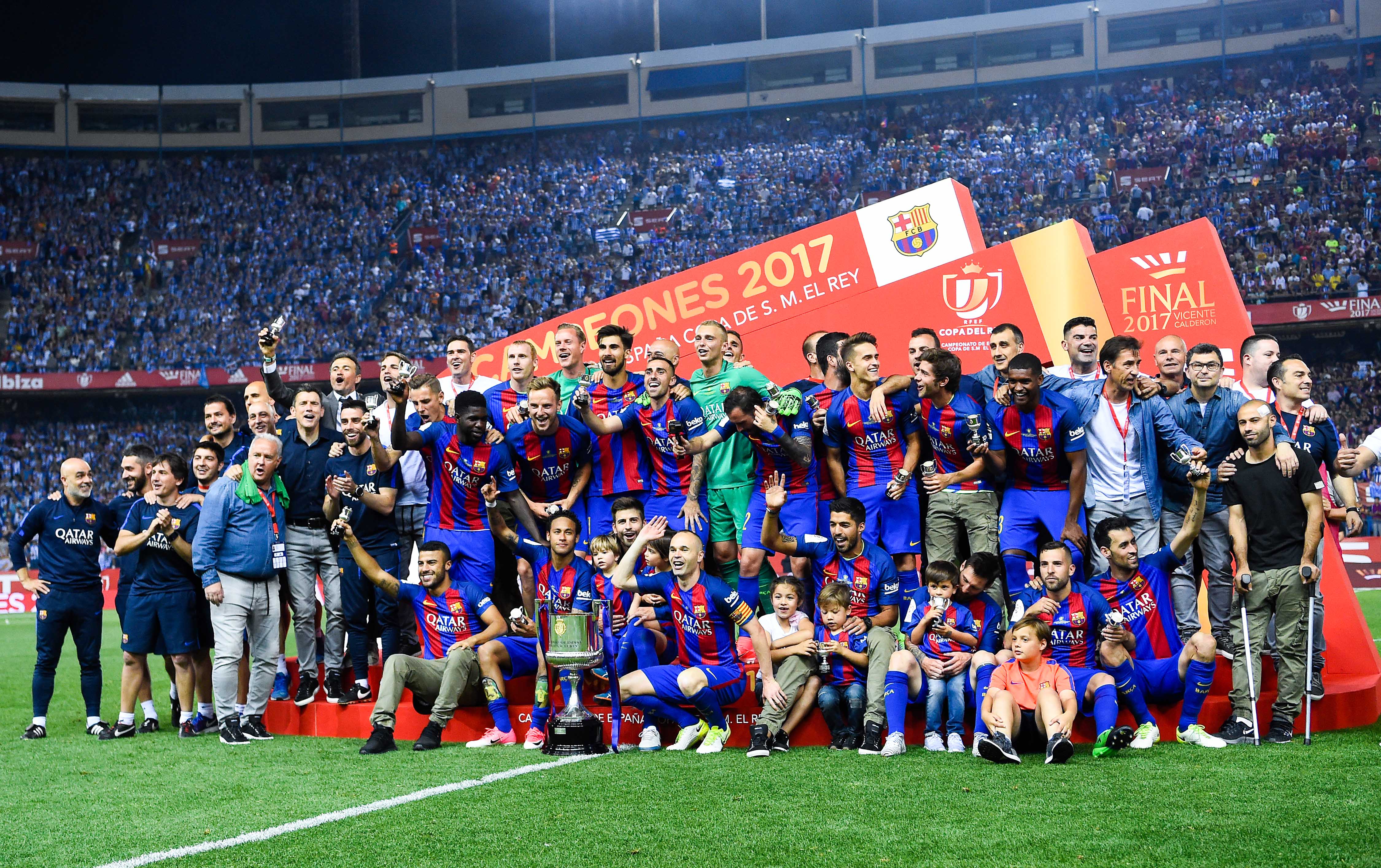 Финал за Купата на краля: Барселона - Алавес 3:1