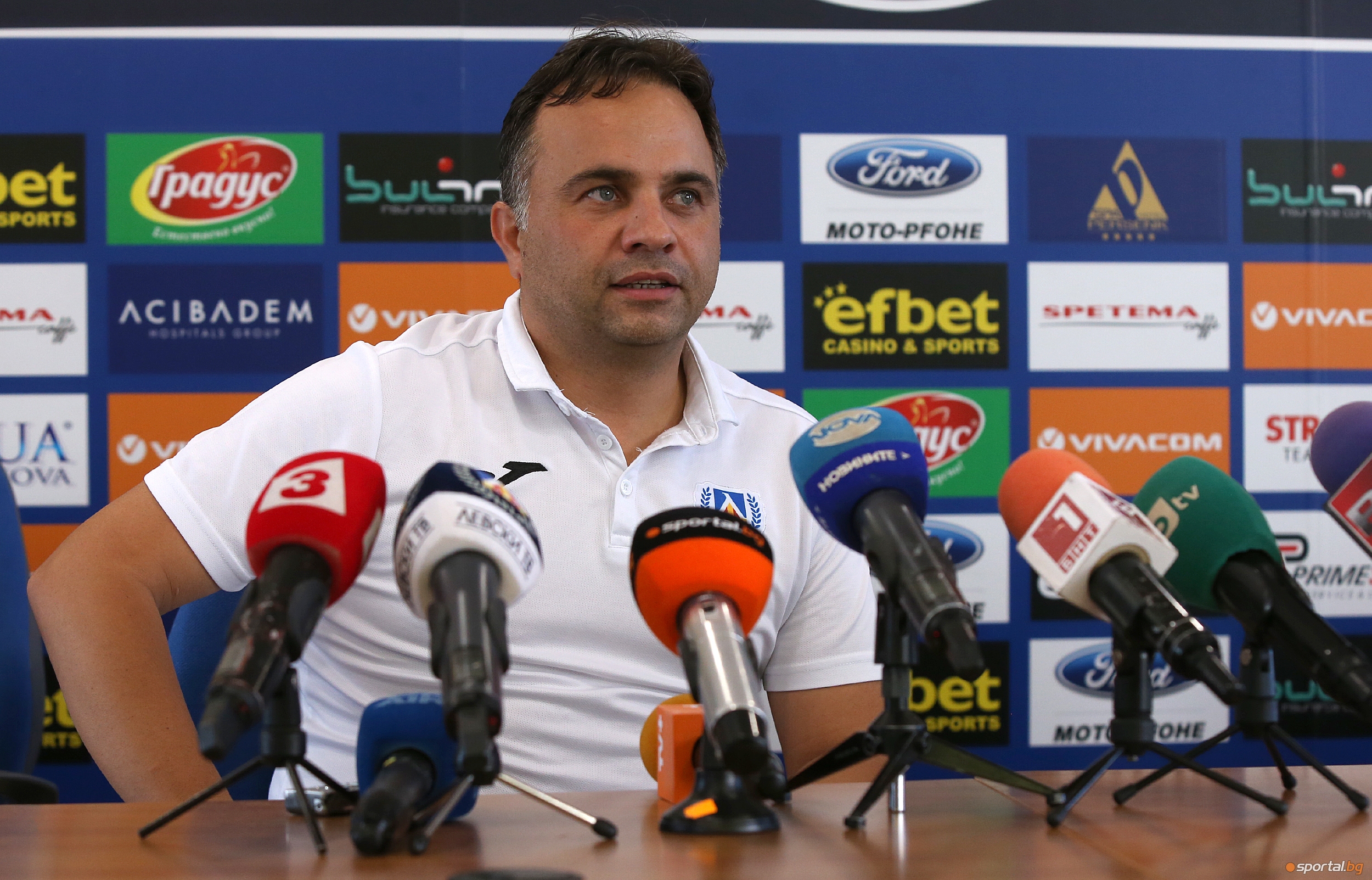 Николай Митов даде пресконференция преди мача с Хайдук