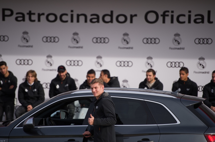  В Реал Мадрид получиха великодушни дарове от Audi 