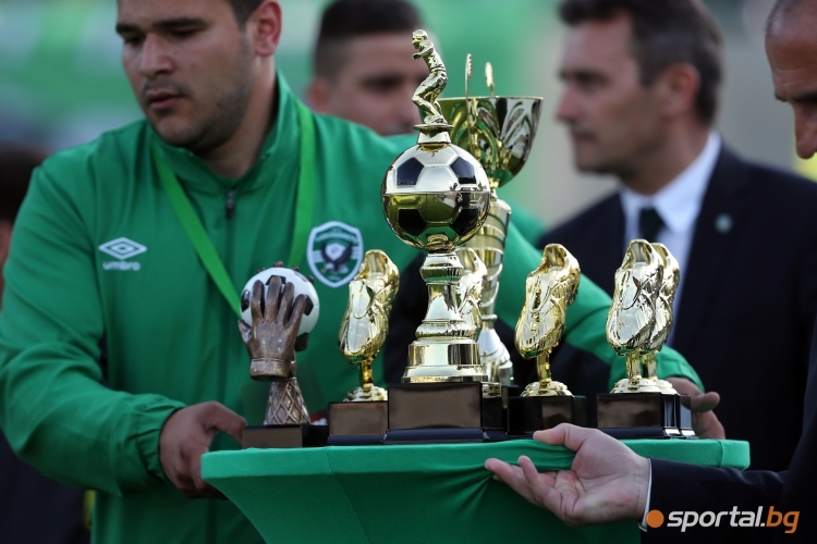 Наградиха футболисти на ДЮШ на Лудогорец и шампионие от Лудогорец U19