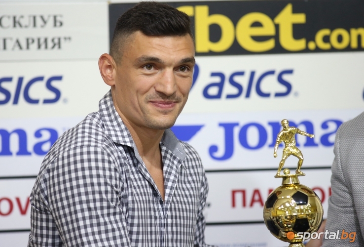 Наградиха Клаудио Кешерю за най-добър футболист и голмайстор за сезон 2017-2018