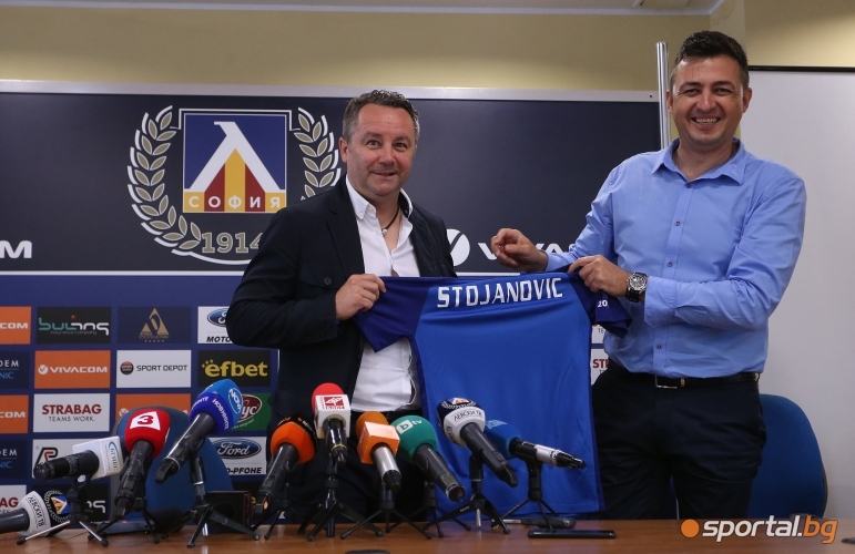 Левски представи новият си треньор Славиша Стоянович