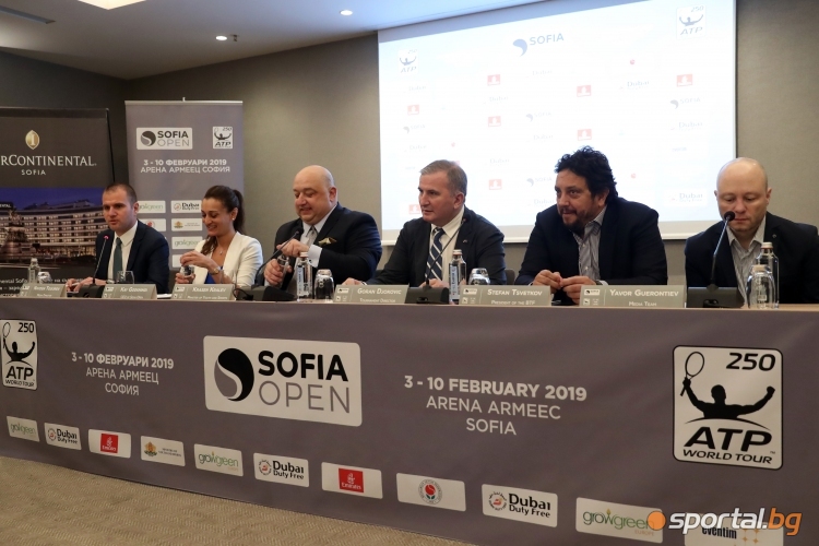 Пресконференция преди Sofia Open 2019
