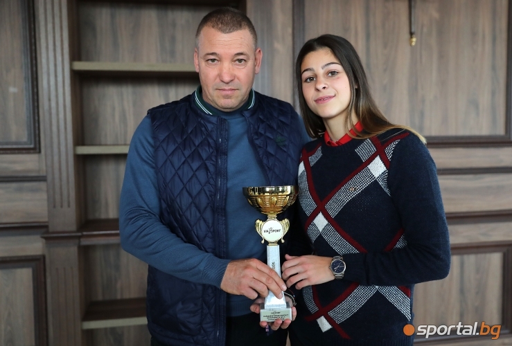 Александра Начева е най-добрият млад спортист на 2018г.
