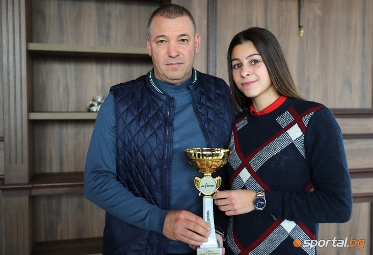  Александра Начева е най-хубавият млад състезател на България за 2018 година 
