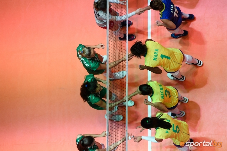  България загуби от Бразилия в Лигата на нациите 