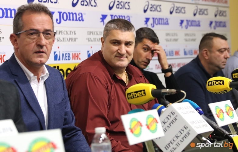 Пресконференция за издигането на президент на българския волейбол